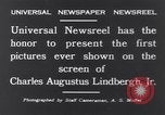 Standbild Charles Augustus Lindbergh East Amwell New Jersey USA, 1931, aus Sekunde 17 historischem Filmmaterial Videoclip 65675040723