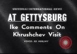 Immagine di Il presidente Eisenhower Gettysburg Pennsylvania USA, 1959, secondo 1 filmato di repertorio 65675040724