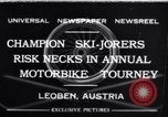 Standbild jährliche Motorrad Turnier Leoben Österreich, 1932, aus Sekunde 1 historischem Filmmaterial Videoclip 65675040729