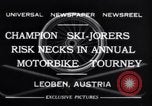 Standbild jährliche Motorrad Turnier Leoben Österreich, 1932, aus Sekunde 5 historischem Filmmaterial Videoclip 65675040729