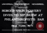 Standbild Beer Bar von Urbain Ledoux während Verbot New York City USA, 1932, aus Sekunde 8 historischem Filmmaterial Videoclip 65675040730