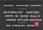 Immagine di Ragazzo nazista di Hitler saluta Bad Harzburg Germania, 1931, secondo 1 filmato di repertorio 65675040742