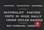 Immagine di Ragazzo nazista di Hitler saluta Bad Harzburg Germania, 1931, secondo 4 filmato di repertorio 65675040742
