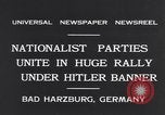 Immagine di Ragazzo nazista di Hitler saluta Bad Harzburg Germania, 1931, secondo 7 filmato di repertorio 65675040742
