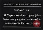 Immagine di Al Capone Chicago Illinois USA, 1931, secondo 1 filmato di repertorio 65675040743