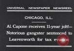 Immagine di Al Capone Chicago Illinois USA, 1931, secondo 9 filmato di repertorio 65675040743