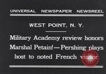 Immagine di John Pershing New York United States USA, 1931, secondo 5 filmato di repertorio 65675040744