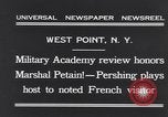 Immagine di John Pershing New York United States USA, 1931, secondo 9 filmato di repertorio 65675040744