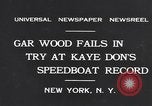 Immagine di Gar Wood New York United States USA, 1931, secondo 4 filmato di repertorio 65675040746