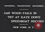 Immagine di Gar Wood New York United States USA, 1931, secondo 10 filmato di repertorio 65675040746