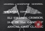 Image Football américain entre Harvard et Yale New Haven Connecticut USA, 1932, de la seconde 5 séquences d'archives historiques vidéo 65675040750