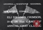 Image Football américain entre Harvard et Yale New Haven Connecticut USA, 1932, de la seconde 7 séquences d'archives historiques vidéo 65675040750