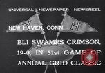Image Football américain entre Harvard et Yale New Haven Connecticut USA, 1932, de la seconde 8 séquences d'archives historiques vidéo 65675040750