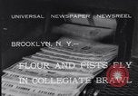 Image of Annual battle Brooklyn New York City USA, 1932, second 3 stock footage video 65675040753