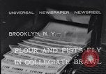Image of Annual battle Brooklyn New York City USA, 1932, second 4 stock footage video 65675040753