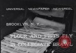 Image of Annual battle Brooklyn New York City USA, 1932, second 6 stock footage video 65675040753