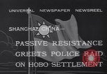 Image of Hobo settlement Shanghai China, 1932, second 4 stock footage video 65675040754