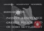 Image of Hobo settlement Shanghai China, 1932, second 5 stock footage video 65675040754