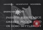 Image of Hobo settlement Shanghai China, 1932, second 7 stock footage video 65675040754