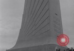 Image of Memorial to Wright Brothers erected Kitty Hawk North Carolina USA, 1932, second 56 stock footage video 65675040755