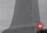 Image of Memorial to Wright Brothers erected Kitty Hawk North Carolina USA, 1932, second 57 stock footage video 65675040755