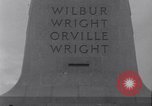 Image of Memorial to Wright Brothers erected Kitty Hawk North Carolina USA, 1932, second 60 stock footage video 65675040755