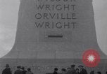 Image of Memorial to Wright Brothers erected Kitty Hawk North Carolina USA, 1932, second 62 stock footage video 65675040755