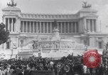 Image of allied soldiers in front of The Monument to Victor Emanuel II Italy, 1944, second 6 stock footage video 65675040763