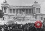 Image of allied soldiers in front of The Monument to Victor Emanuel II Italy, 1944, second 8 stock footage video 65675040763