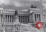 Image of allied soldiers in front of The Monument to Victor Emanuel II Italy, 1944, second 11 stock footage video 65675040763