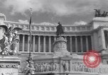 Image of allied soldiers in front of The Monument to Victor Emanuel II Italy, 1944, second 12 stock footage video 65675040763