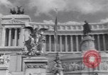 Image of allied soldiers in front of The Monument to Victor Emanuel II Italy, 1944, second 13 stock footage video 65675040763