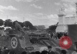 Image of allied soldiers in front of The Monument to Victor Emanuel II Italy, 1944, second 20 stock footage video 65675040763
