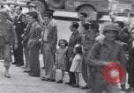 Image of allied soldiers in front of The Monument to Victor Emanuel II Italy, 1944, second 25 stock footage video 65675040763