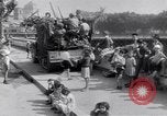 Image of allied soldiers in front of The Monument to Victor Emanuel II Italy, 1944, second 45 stock footage video 65675040763