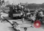 Image of allied soldiers in front of The Monument to Victor Emanuel II Italy, 1944, second 48 stock footage video 65675040763