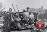 Image of allied soldiers in front of The Monument to Victor Emanuel II Italy, 1944, second 56 stock footage video 65675040763