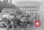Image of allied soldiers in front of The Monument to Victor Emanuel II Italy, 1944, second 62 stock footage video 65675040763