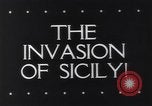 Image l'invasion de la Sicile Italie, 1943, de la seconde 32 séquences d'archives historiques vidéo 65675040765