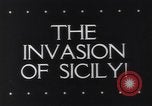 Image l'invasion de la Sicile Italie, 1943, de la seconde 33 séquences d'archives historiques vidéo 65675040765