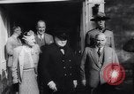 Image of Winston Churchill Quebec Canada, 1943, second 25 stock footage video 65675040767
