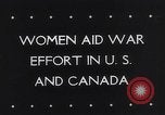 Image of women in war production World War 2 Canada, 1943, second 6 stock footage video 65675040773