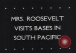 Standbild Eleanor Roosevelt in Zweiter Weltkrieg South Pacific Ocean, 1943, aus Sekunde 3 historischem Filmmaterial Videoclip 65675040776