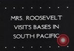 Standbild Eleanor Roosevelt in Zweiter Weltkrieg South Pacific Ocean, 1943, aus Sekunde 4 historischem Filmmaterial Videoclip 65675040776
