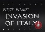 Standbild Invasion Italiens in Zweiter Weltkrieg Salerno Italien, 1943, aus Sekunde 1 historischem Filmmaterial Videoclip 65675040777