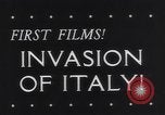 Standbild Invasion Italiens in Zweiter Weltkrieg Salerno Italien, 1943, aus Sekunde 3 historischem Filmmaterial Videoclip 65675040777