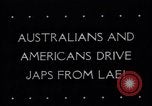 Standbild Bombardierung von Japanischen an Lae Neuguinea Lae Papua Neu Guinea, 1943, aus Sekunde 32 historischem Filmmaterial Videoclip 65675040778