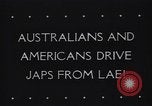 Standbild Bombardierung von Japanischen an Lae Neuguinea Lae Papua Neu Guinea, 1943, aus Sekunde 34 historischem Filmmaterial Videoclip 65675040778