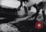 Image of Natives build World war 2 airfields in New Guinea India, 1944, second 50 stock footage video 65675040780