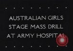 Image of Sydney Australia College of Physical Culture performance Sydney Australia, 1944, second 4 stock footage video 65675040781